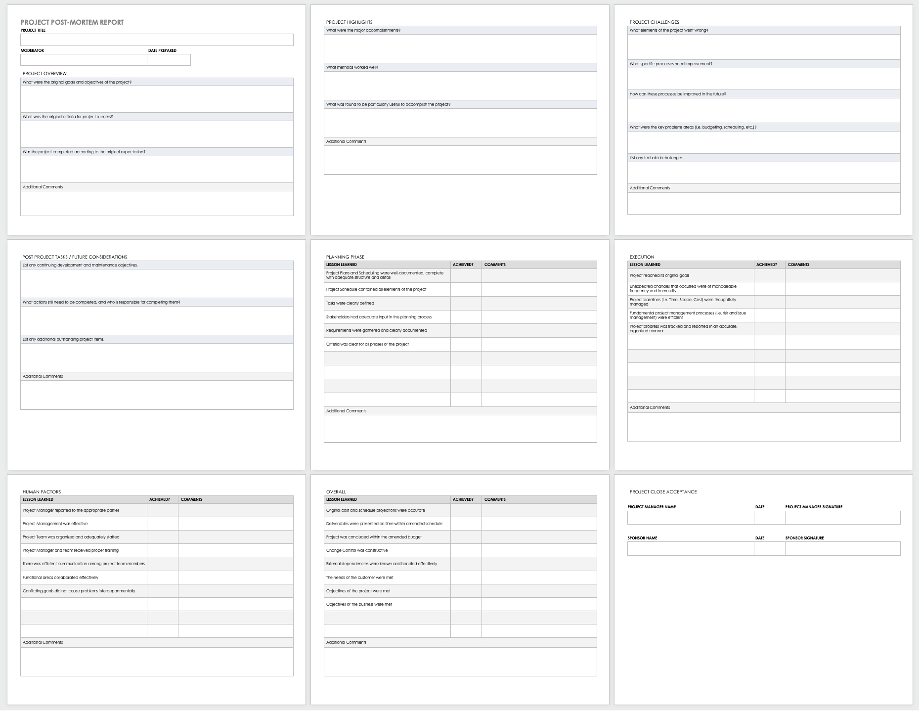 Free Project Report Templates | Smartsheet Intended For Post Project Report Template