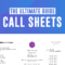 Free Tv & Film Call Sheet Templates: Make A Pro Callsheet In With Film Call Sheet Template Word