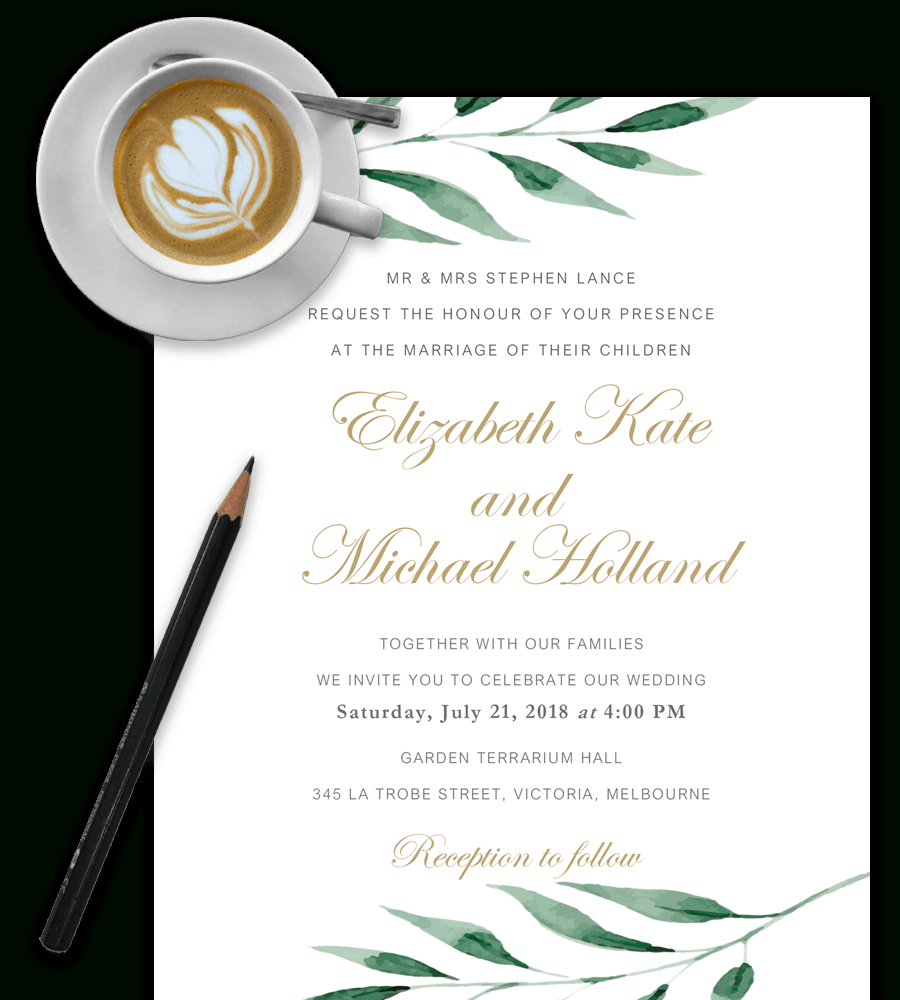 Free Wedding Invitation Templates For Word – Calep Within Free Graduation Invitation Templates For Word