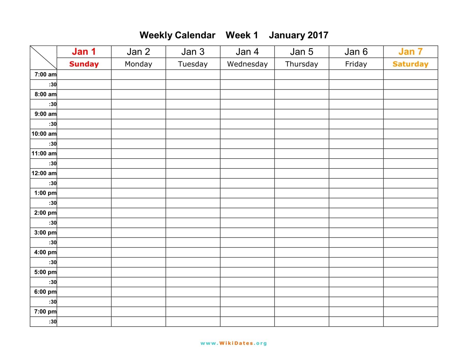 Free Weekly Schedule Template For Work Calendar 2 Excel Free Inside Blank Workout Schedule Template