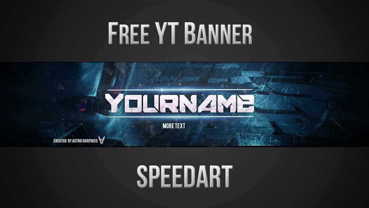 Free Youtube Banner Template (Psd) *new 2015* For Yt Banner Template