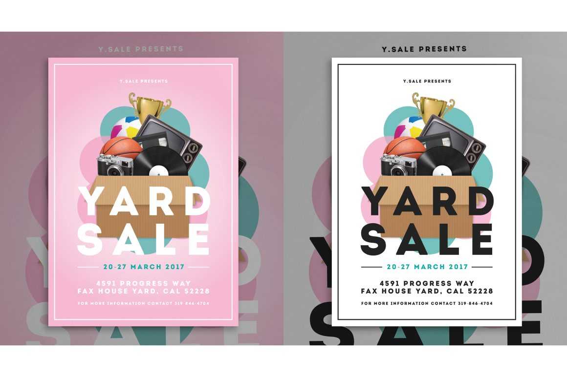 Garage Sale Flyer – Vsual Pertaining To Garage Sale Flyer Template Word