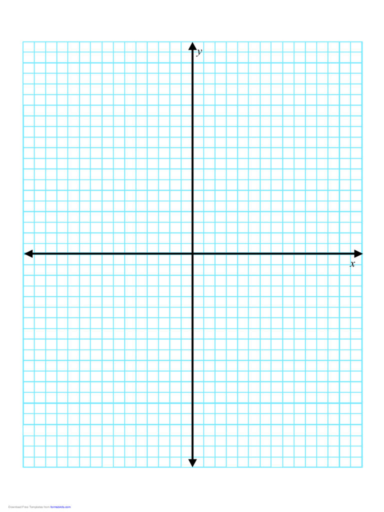 Graph Paper With Axis – 7 Free Templates In Pdf, Word, Excel Inside Graph Paper Template For Word