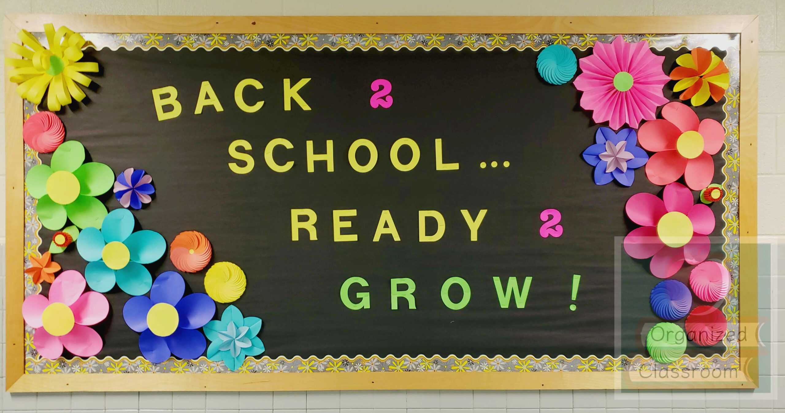 Growing In The Garden Bulletin Board | School Bulletin Boards Throughout Bulletin Board Template Word
