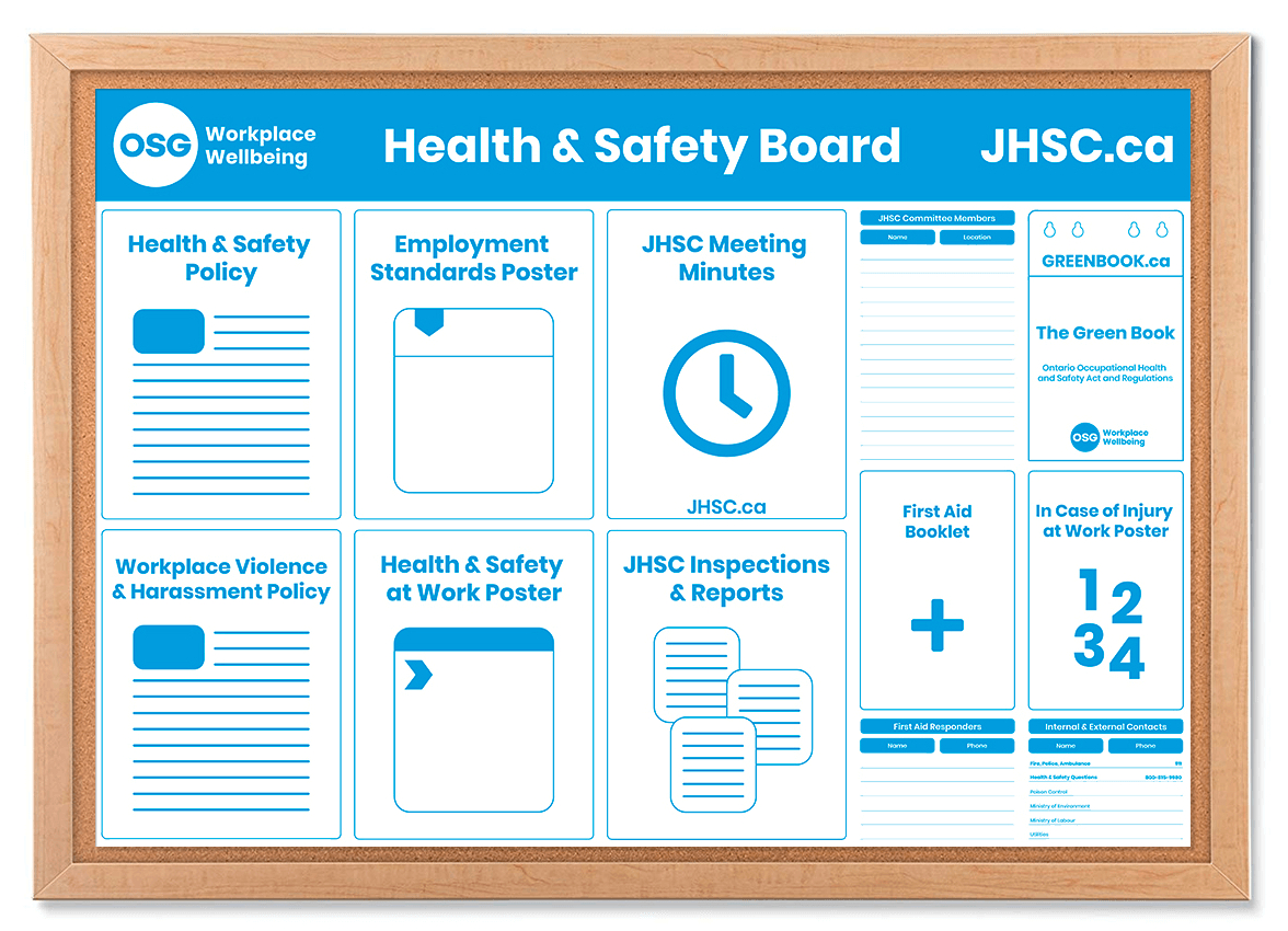 Health And Safety Board Poster Template - Osg For Health And Safety Board Report Template