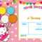 Hello Kitty Birthday Party Ideas – Invitations, Dress In Hello Kitty Birthday Banner Template Free