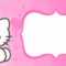Hello Kitty Party Clipart Intended For Hello Kitty Banner Template