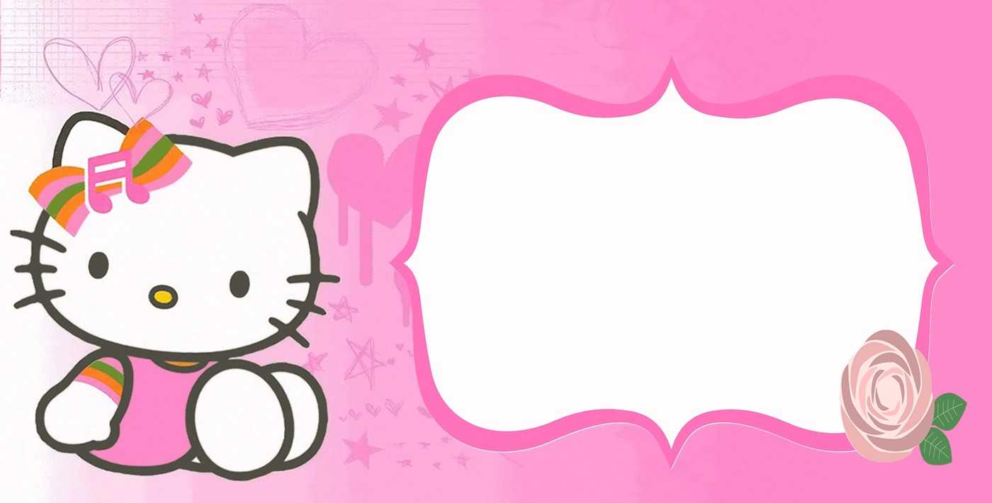 Hello Kitty Party Clipart Intended For Hello Kitty Banner Template