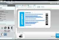 How To Build Your Own Label Template In Dymo Label Software? intended for Dymo Label Templates For Word