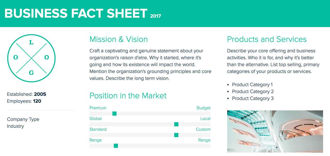 How To Create A Fact Sheet In 2020, A Stepstep Guide With Fact Sheet Template Word