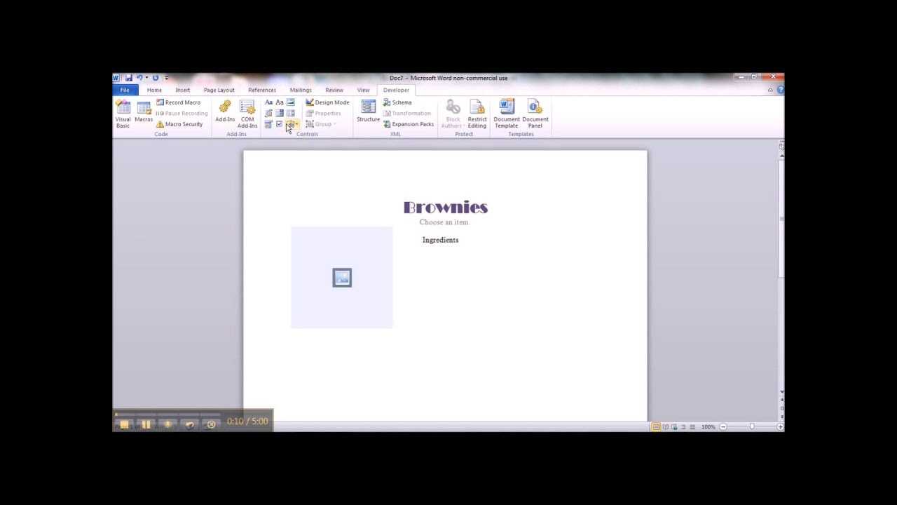 How To Create A Template In Word 2010.wmv In How To Use Templates In Word 2010