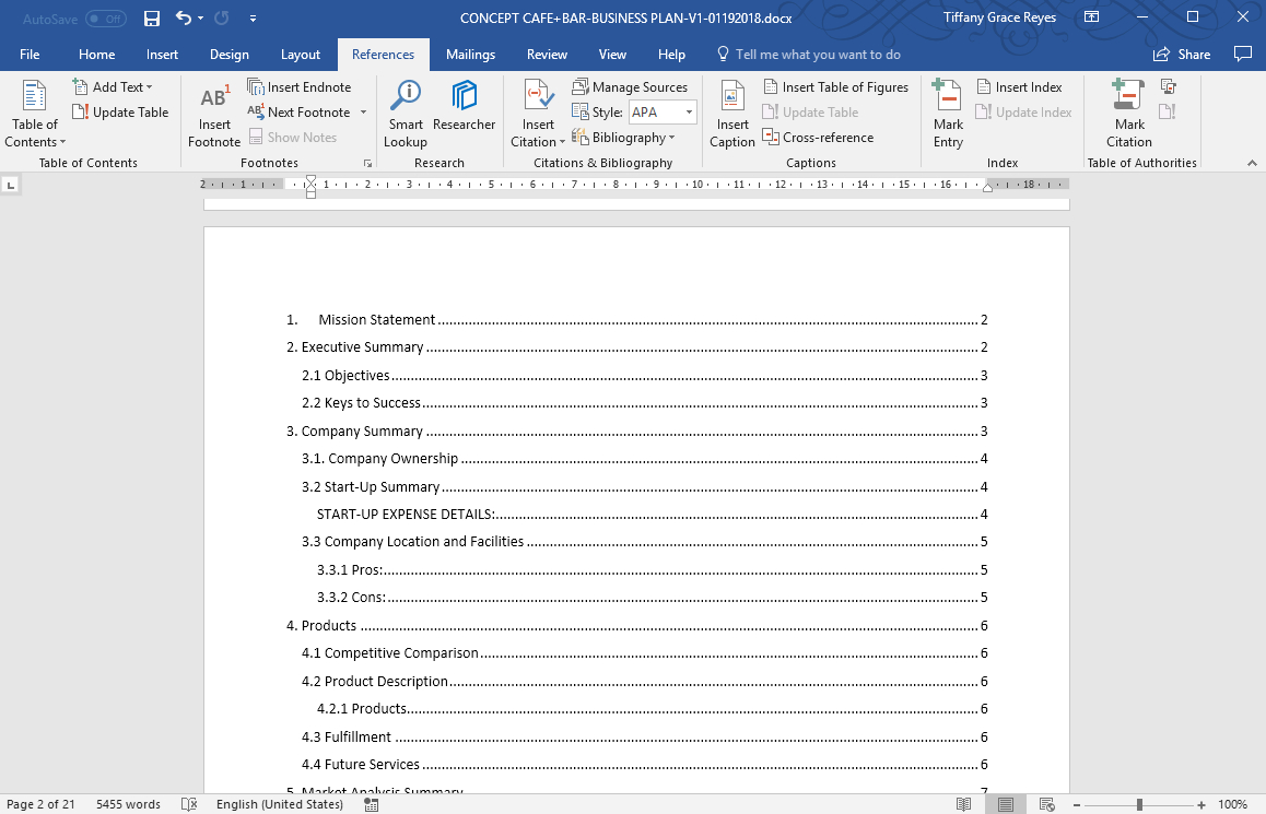 How To Customize Heading Levels For Table Of Contents In Word With Regard To Word 2013 Table Of Contents Template