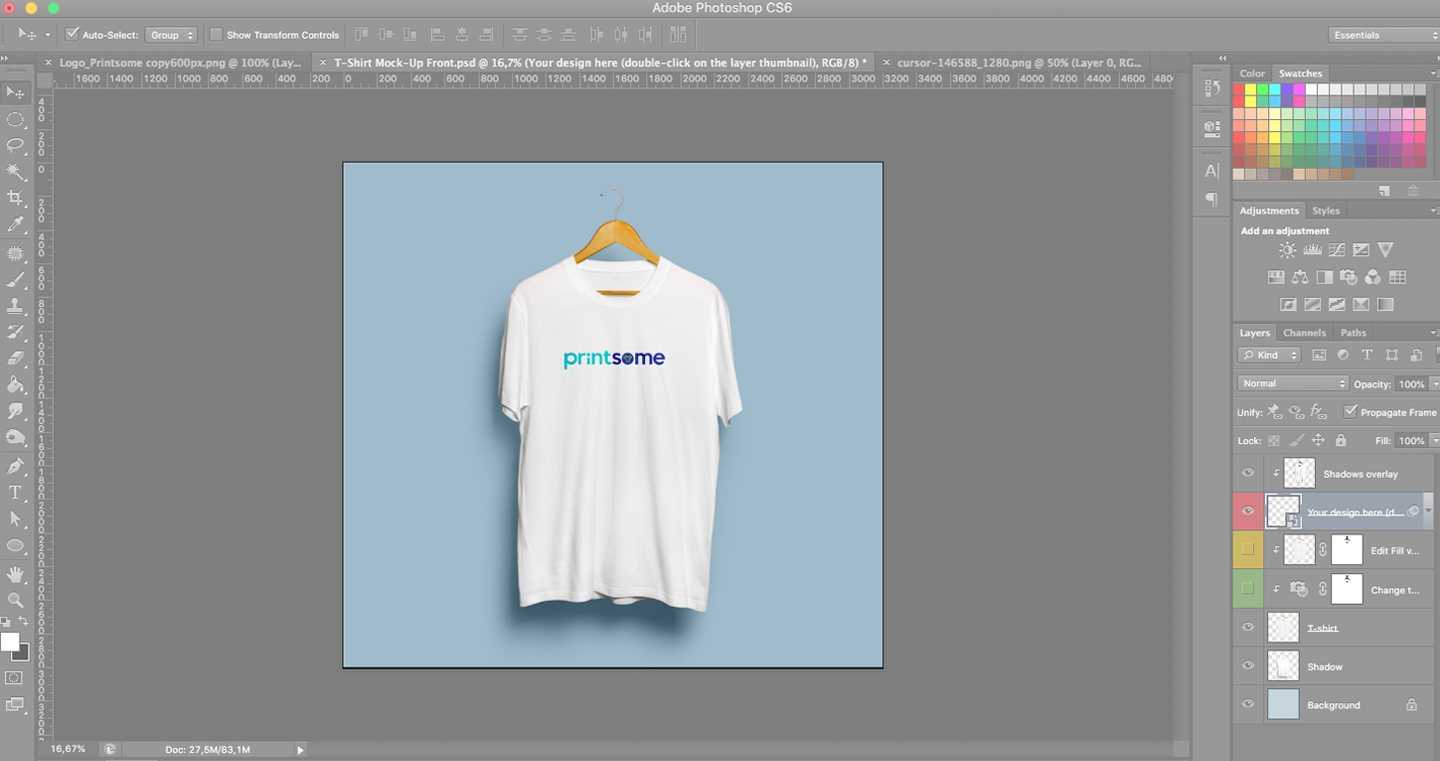 How To Use A T Shirt Template On Photoshop The Right Way Within Blank T Shirt Design Template Psd