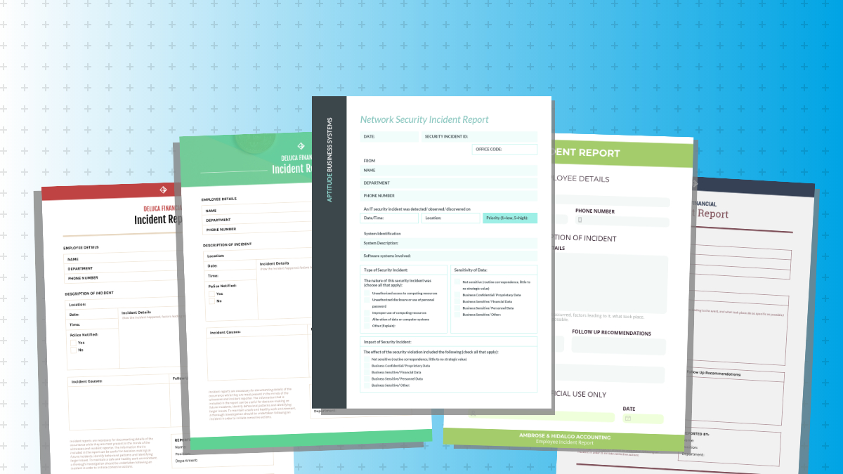 How To Write An Effective Incident Report [Templates] – Venngage Intended For Technical Support Report Template
