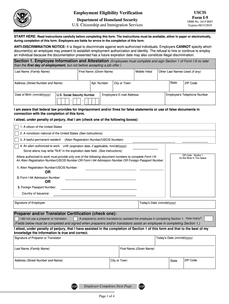 I 9 Form Pdf – Fill Out And Sign Printable Pdf Template | Signnow Intended For Blank Audiogram Template Download