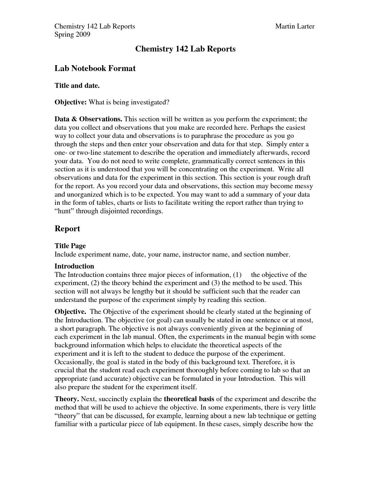 Ib Biology Lab Report Sample – Ib Biology Lab Report Template In Lab Report Conclusion Template