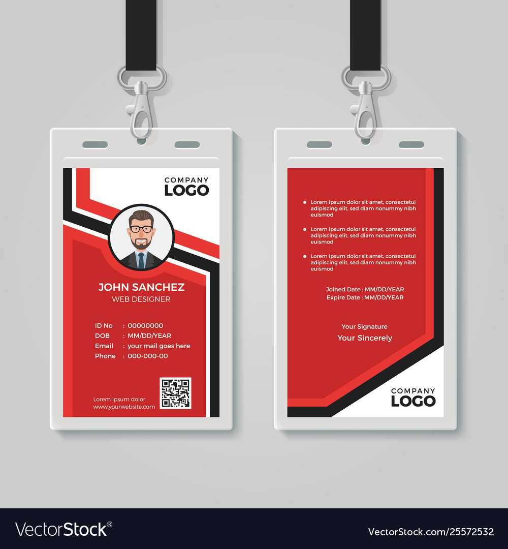 Id Template – Calep.midnightpig.co Within Id Badge Template Word