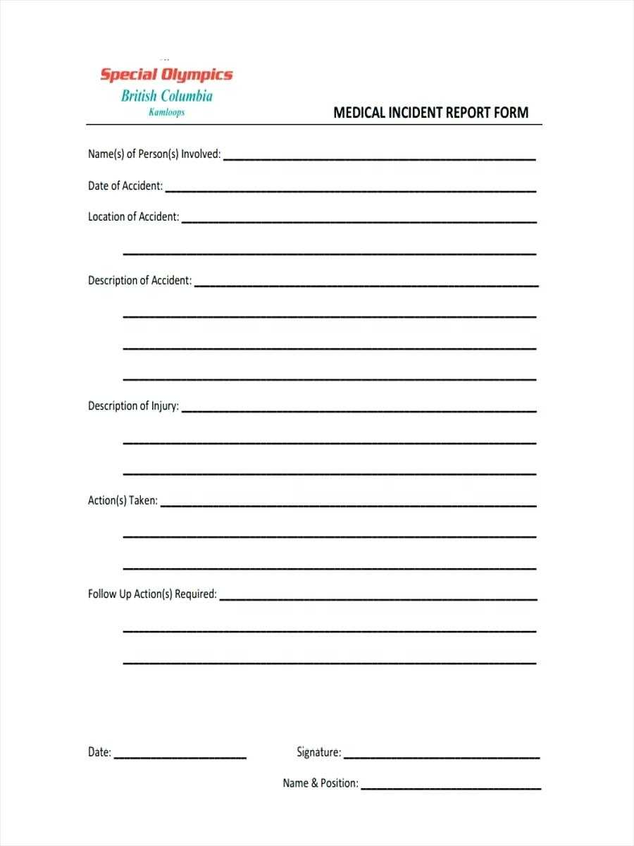 Incident Report Form Template Free Download – Vmarques In Incident Report Template Microsoft