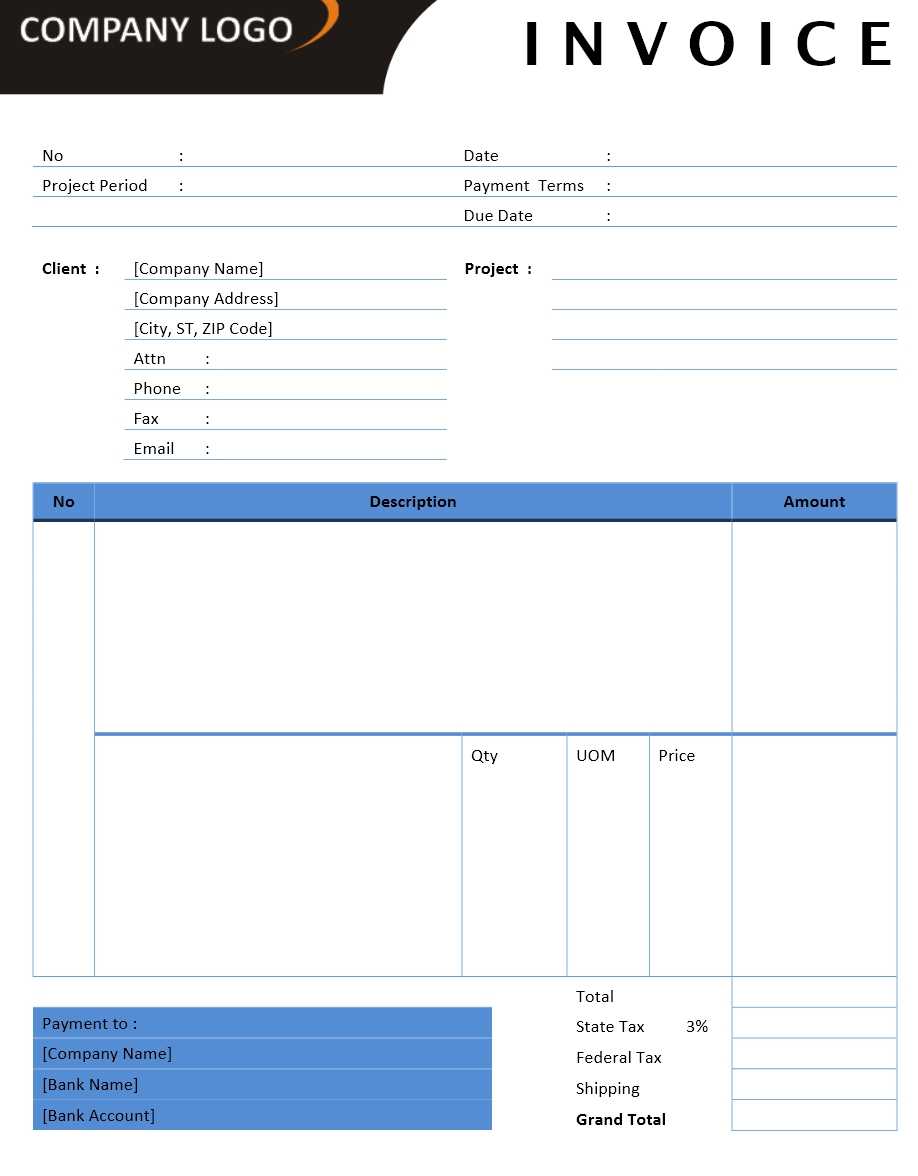Invoice In Word Invoice Template Word Target 2013 H8V Us Intended For Microsoft Office Word Invoice Template