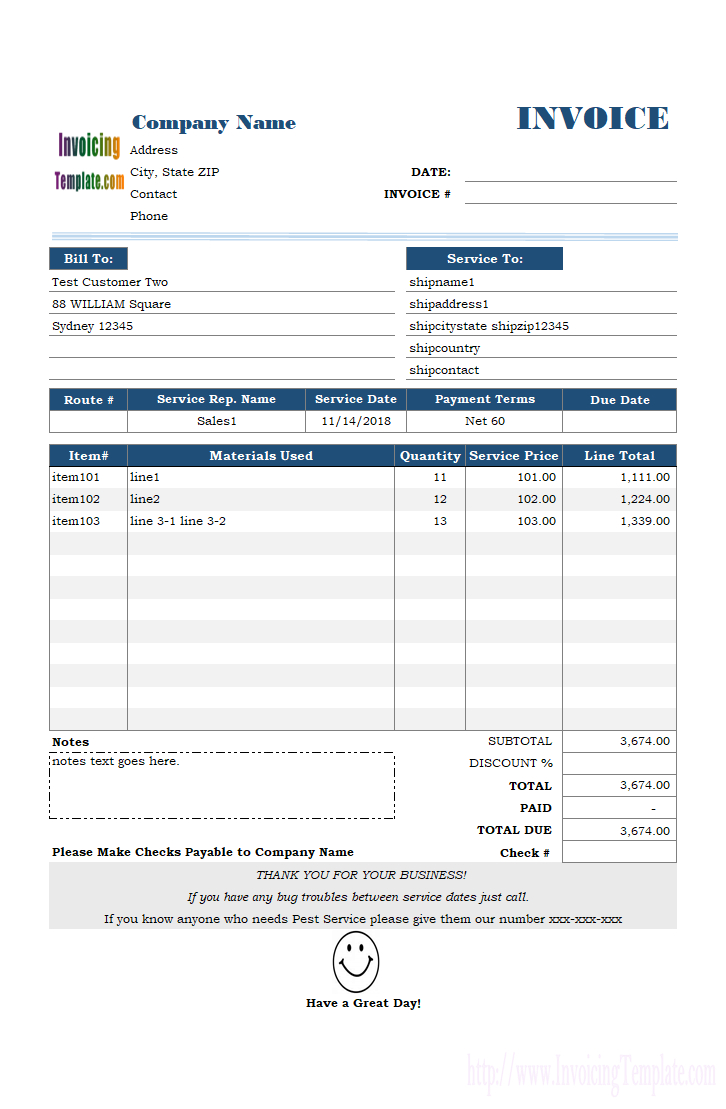 Invoice Template Microsoft Office – Dalep.midnightpig.co Within Microsoft Office Word Invoice Template