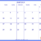 June 2019 Calendar – My Calendar Land Throughout Blank Calendar Template For Kids