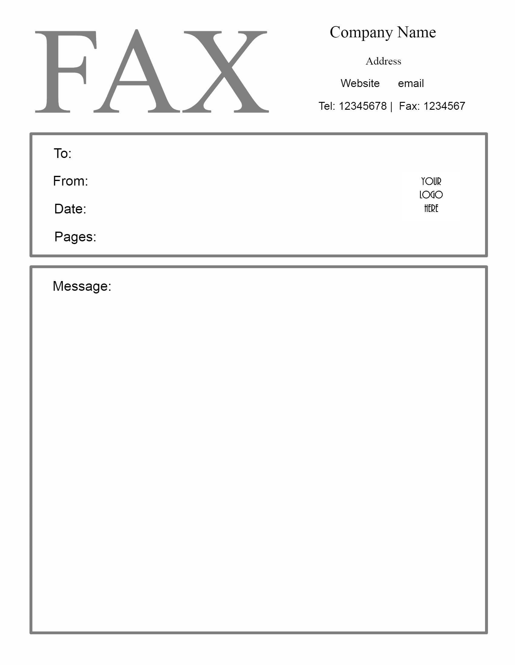 Library Of Clipart Stock Fax Cover Sheet Png Files Within Fax Cover Sheet Template Word 2010