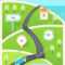 Library Of Road Map Picture Transparent Library Outline Png In Blank Road Map Template