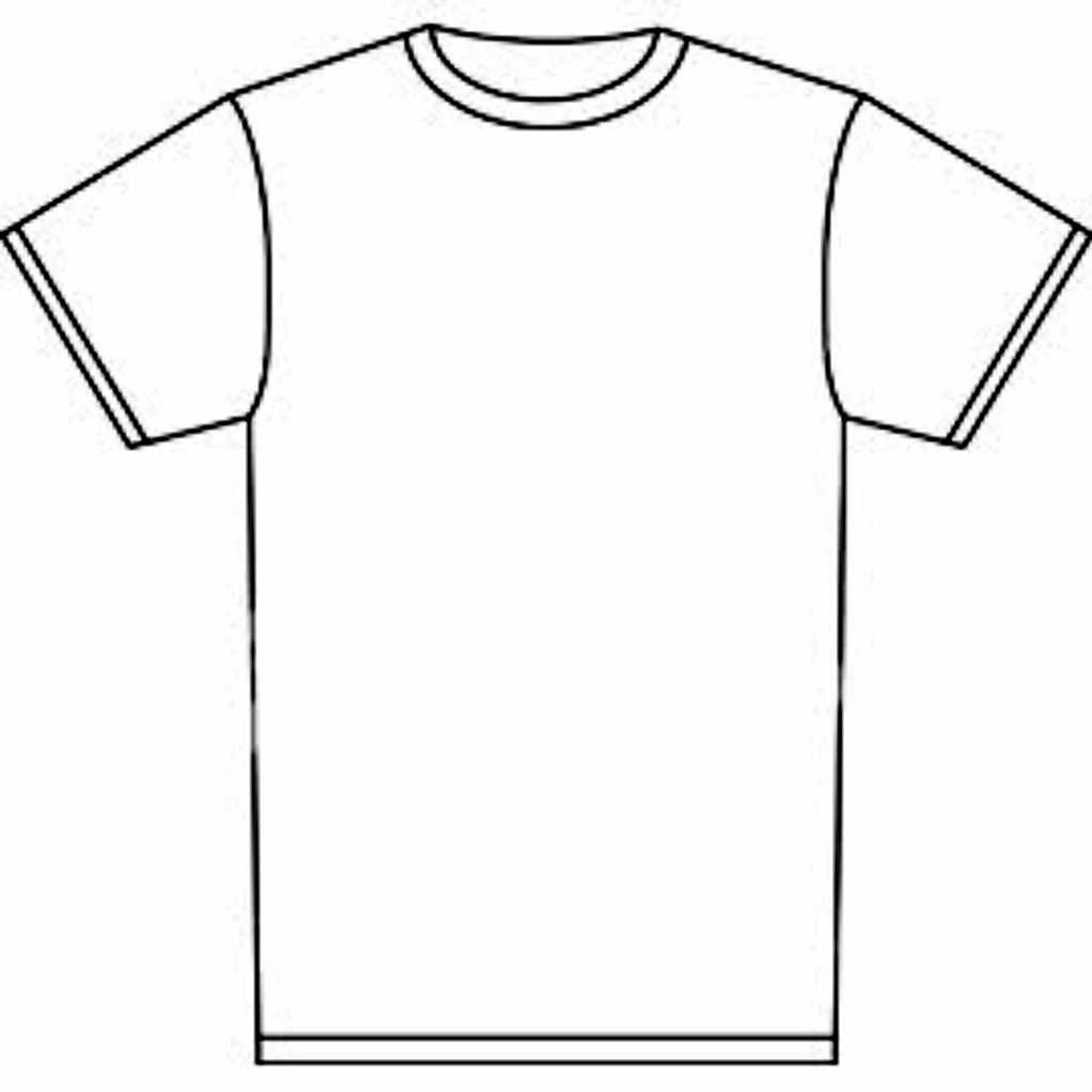 Library Of Tee Shirt Template Banner Transparent Png Files Regarding Blank Tee Shirt Template