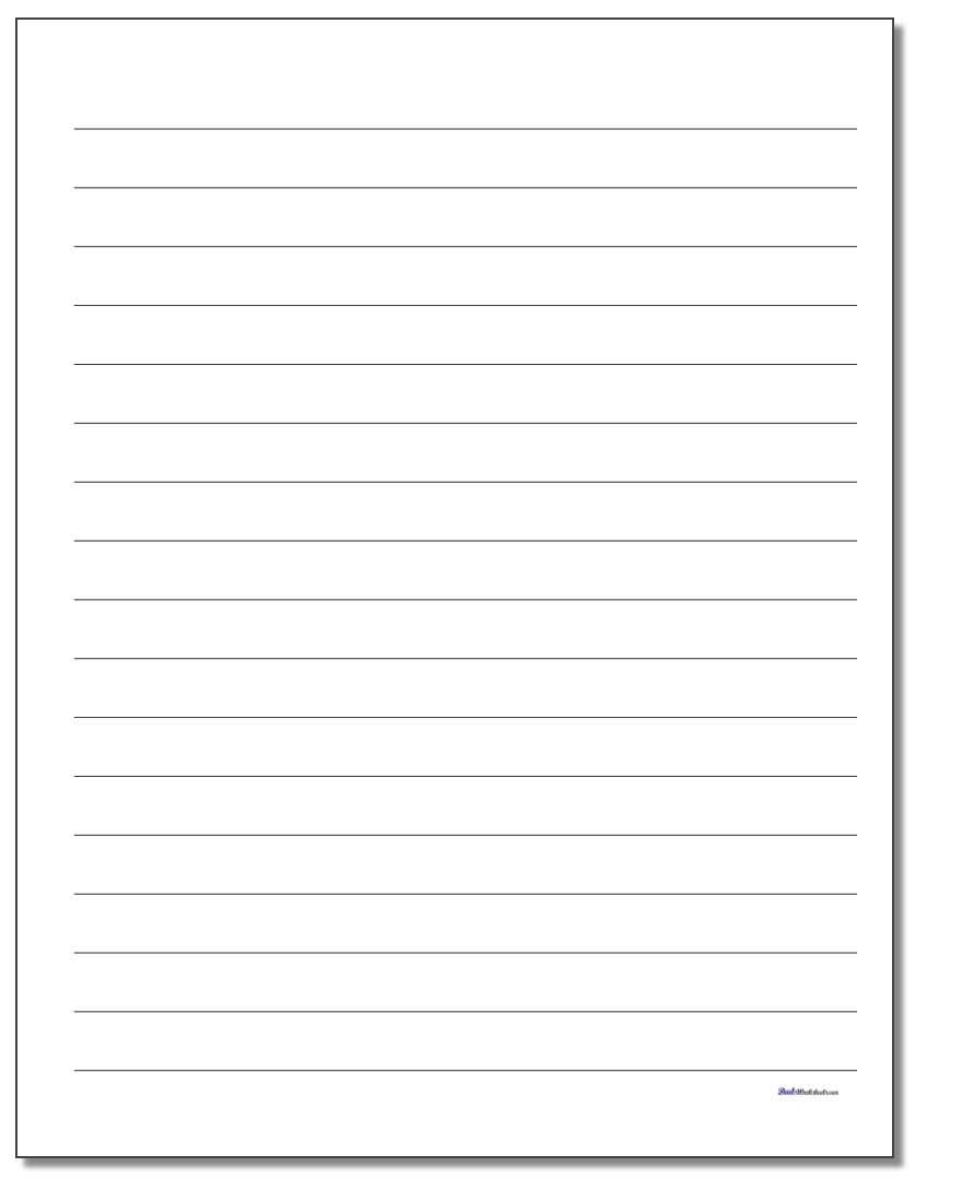 Lined Paper Printable – Calep.midnightpig.co For Microsoft Word Lined Paper Template