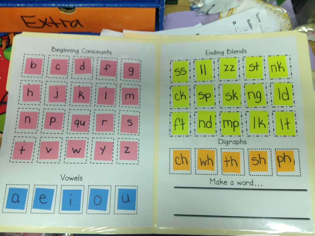 Lively Learners Blog - Learning Laboratory! Pertaining To Making Words Template