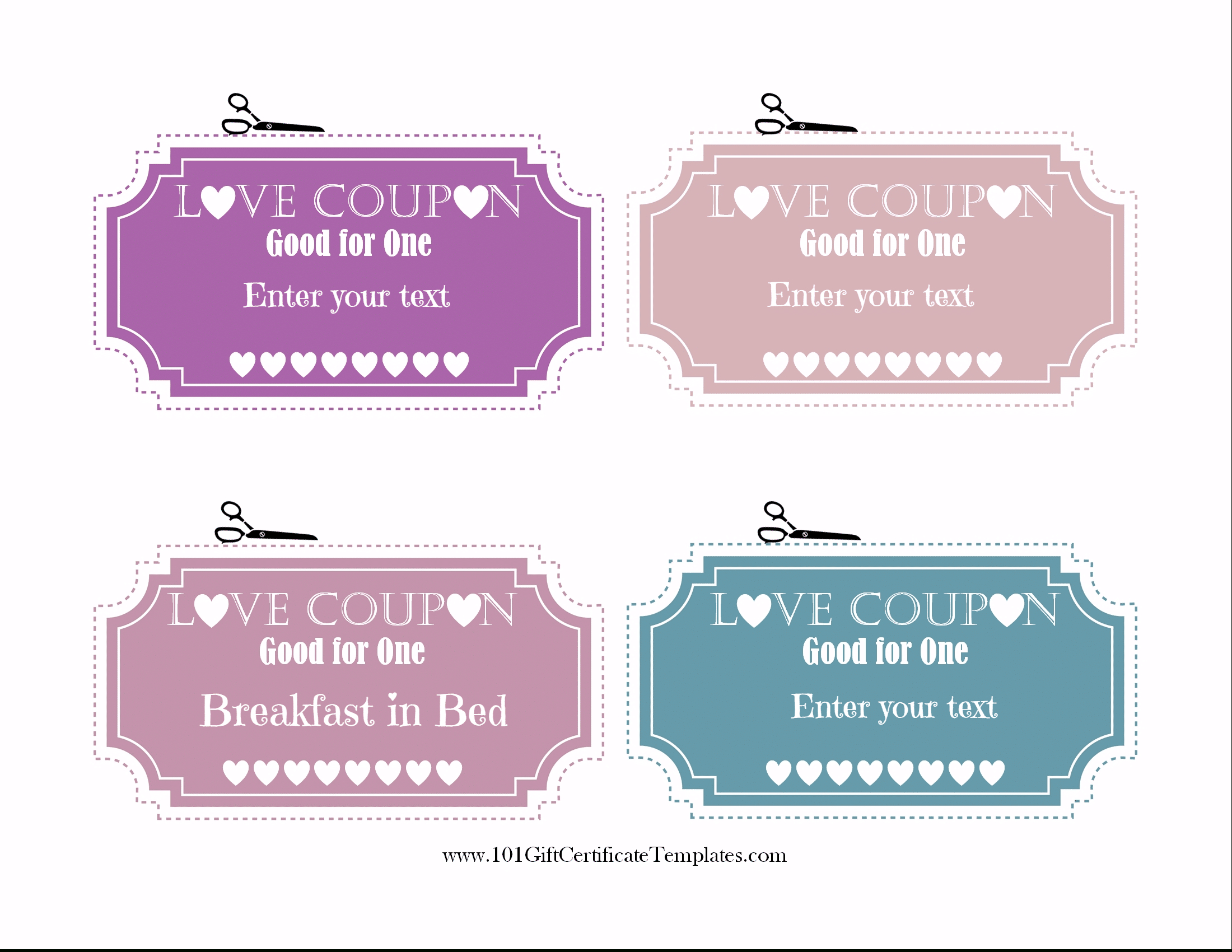 Love Coupons Templates Free – Calep.midnightpig.co Pertaining To Love Coupon Template For Word
