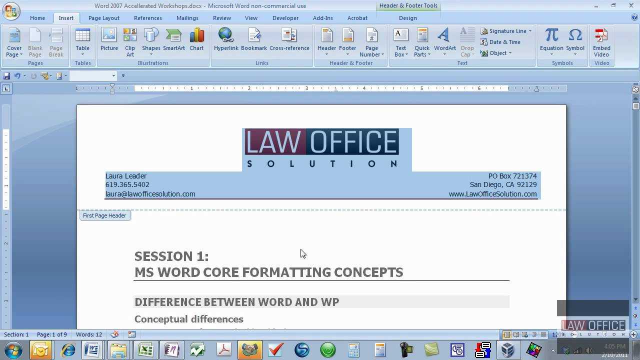 Make A Letterhead In Word – Calep.midnightpig.co Inside How To Create A Letterhead Template In Word