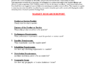 Market Research Document Template - Calep.midnightpig.co with regard to Research Report Sample Template