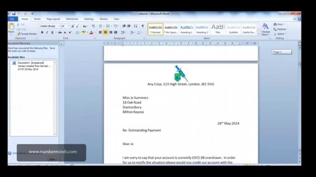 Microsoft Word 2010 – How To Do A Mail Merge And Format Fields Inside How To Create A Mail Merge Template In Word 2010