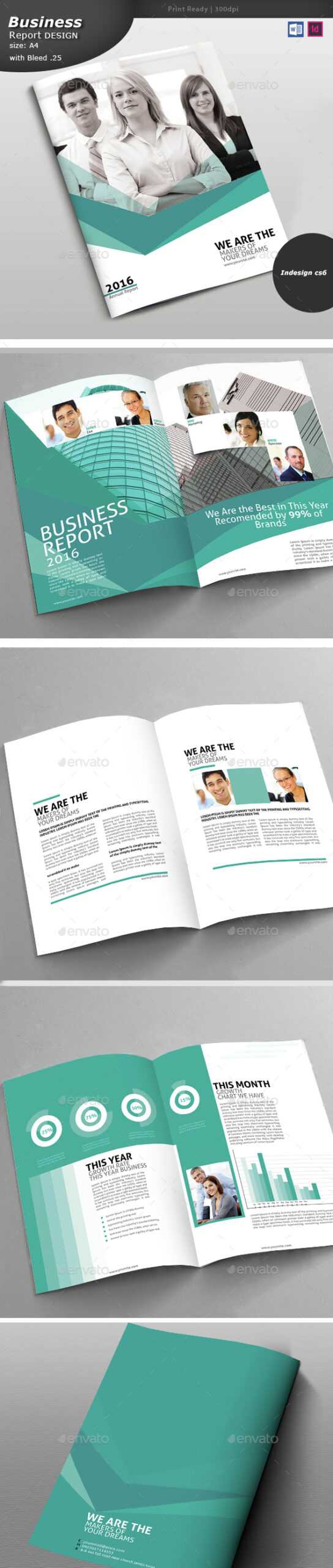 Microsoft Word Report Graphics, Designs & Templates With Regard To Annual Report Word Template