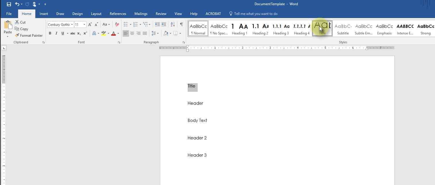 Microsoft Word Styles Themes And Templates Regarding Header Templates For Word