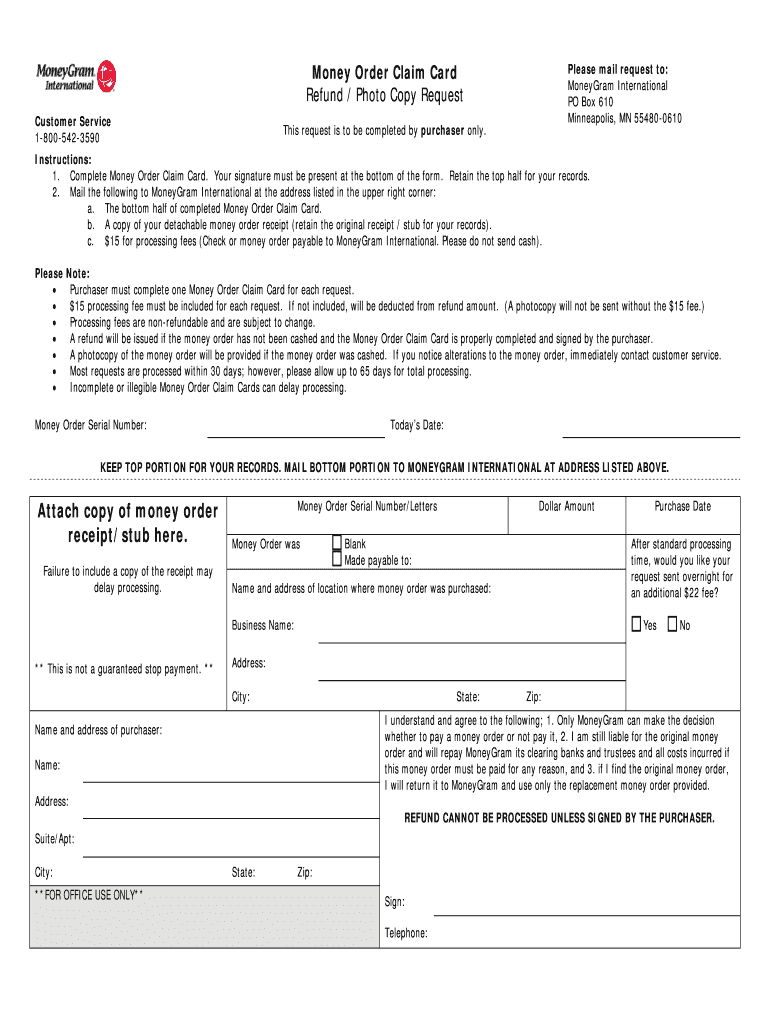 Moneygram Receipt – Fill Online, Printable, Fillable, Blank In Blank Money Order Template