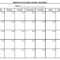 Month At A Glance Blank Calendar | Monthly Printable Calender With Regard To Month At A Glance Blank Calendar Template