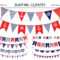 Nautical Bunting Clipart Within Nautical Banner Template