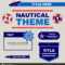 Nautical Theme Design Template You Can Use Flyers Banner Regarding Nautical Banner Template