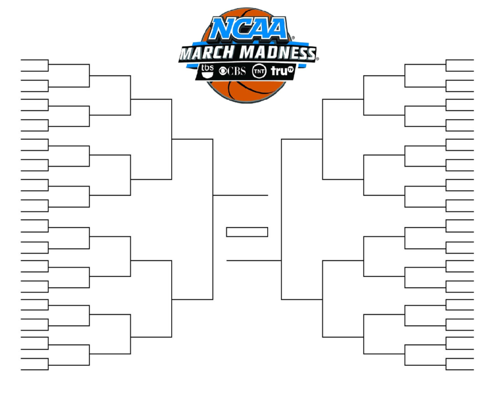 Ncaa Tournament Bracket In Pdf: Printable, Blank, And Fillable With Blank Ncaa Bracket Template