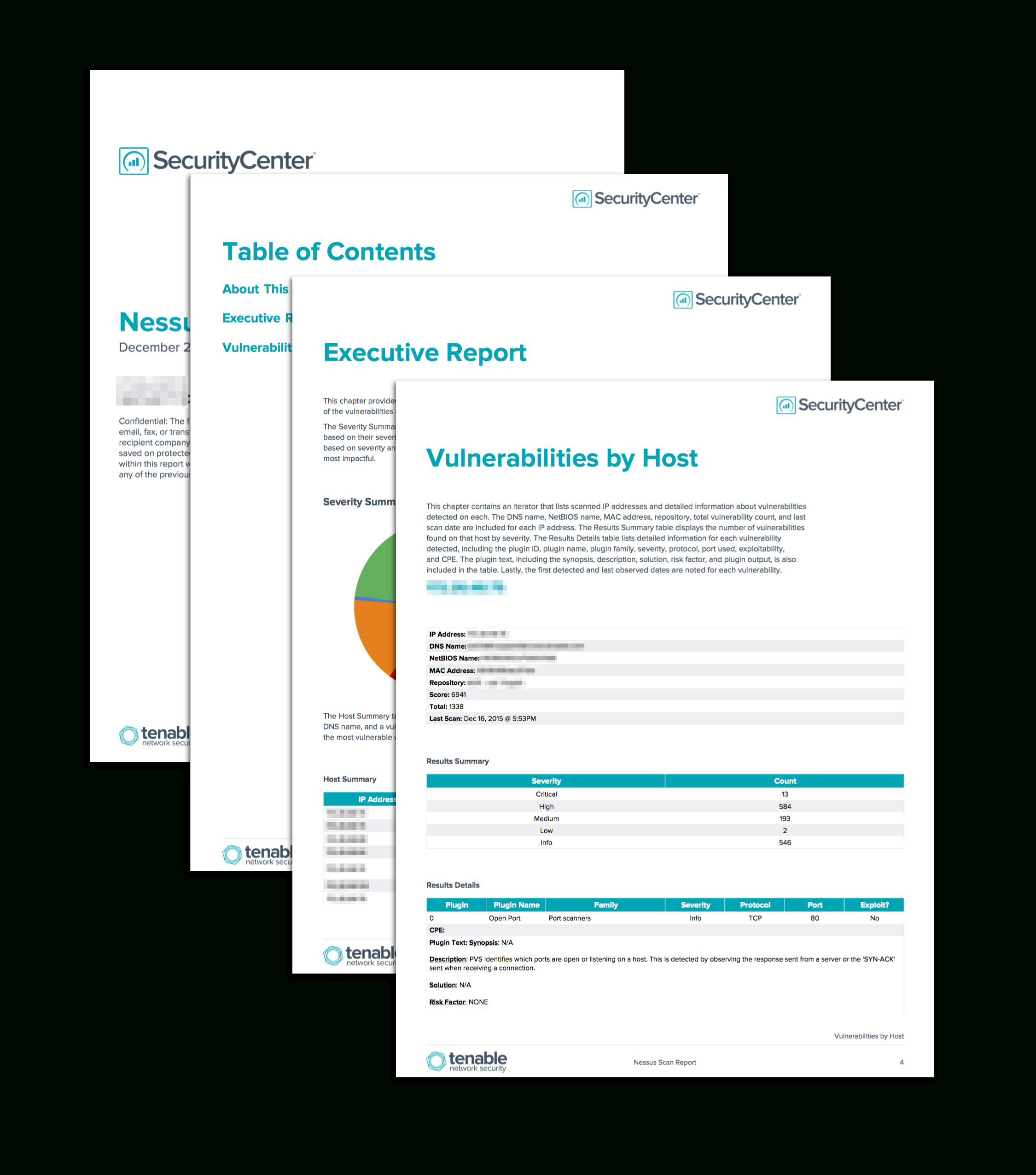 Nessus Scan Report - Sc Report Template | Tenable® Pertaining To Nessus Report Templates