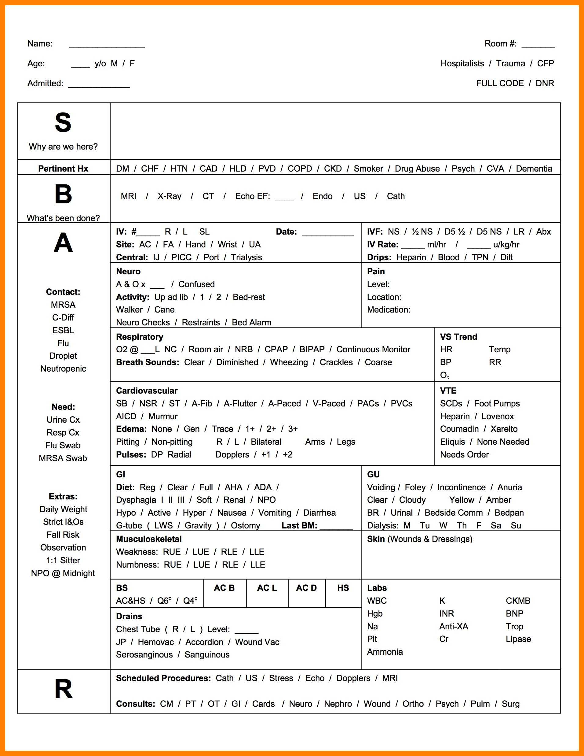 Nursing Worksheets | Printable Worksheets And Activities For Within Nursing Report Sheet Template