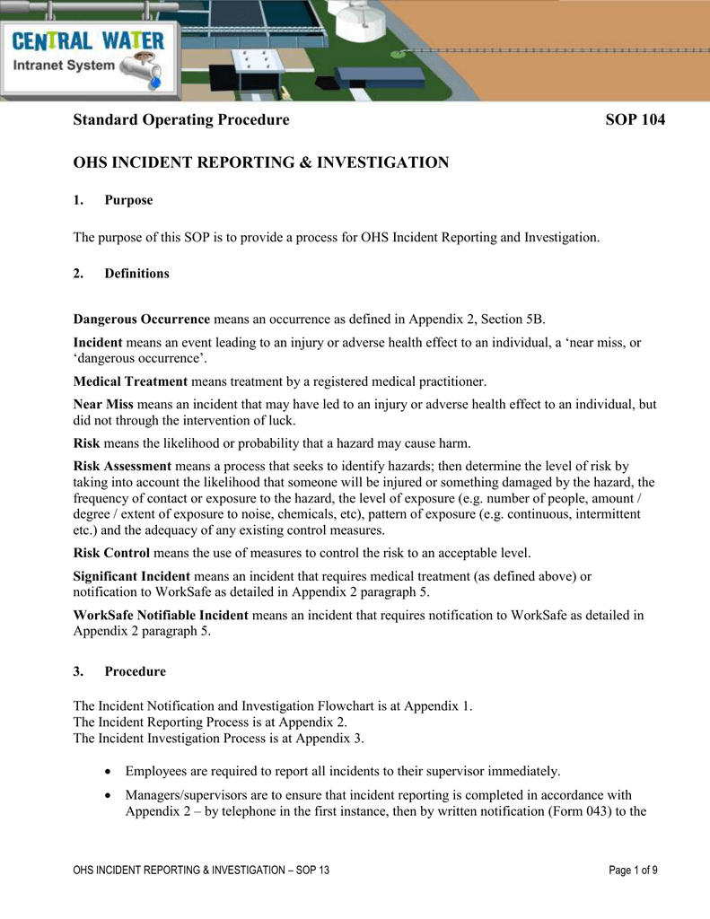 Ohs Incident Report - Dalep.midnightpig.co Pertaining To Ohs Incident Report Template Free