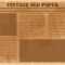 Old Newspaper Free Vector Art – (1,682 Free Downloads) Regarding Blank Old Newspaper Template