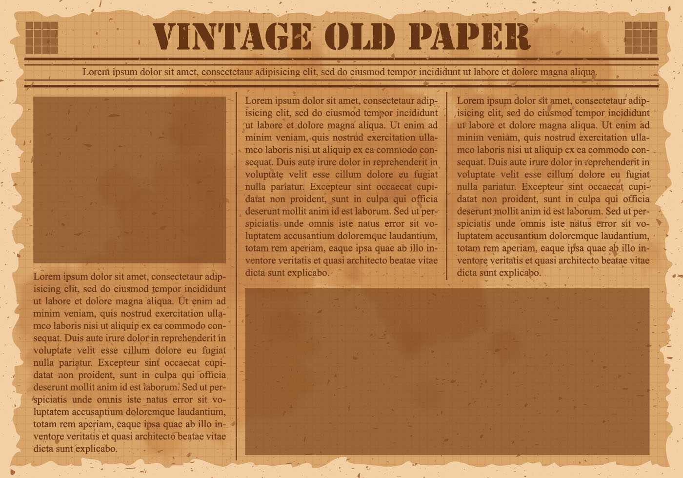 Old Newspaper Free Vector Art – (1,682 Free Downloads) Throughout Old Newspaper Template Word Free
