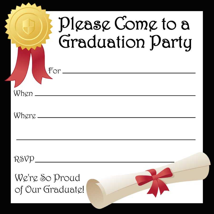Online Graduation Party Invitations – Calep.midnightpig.co In Graduation Invitation Templates Microsoft Word