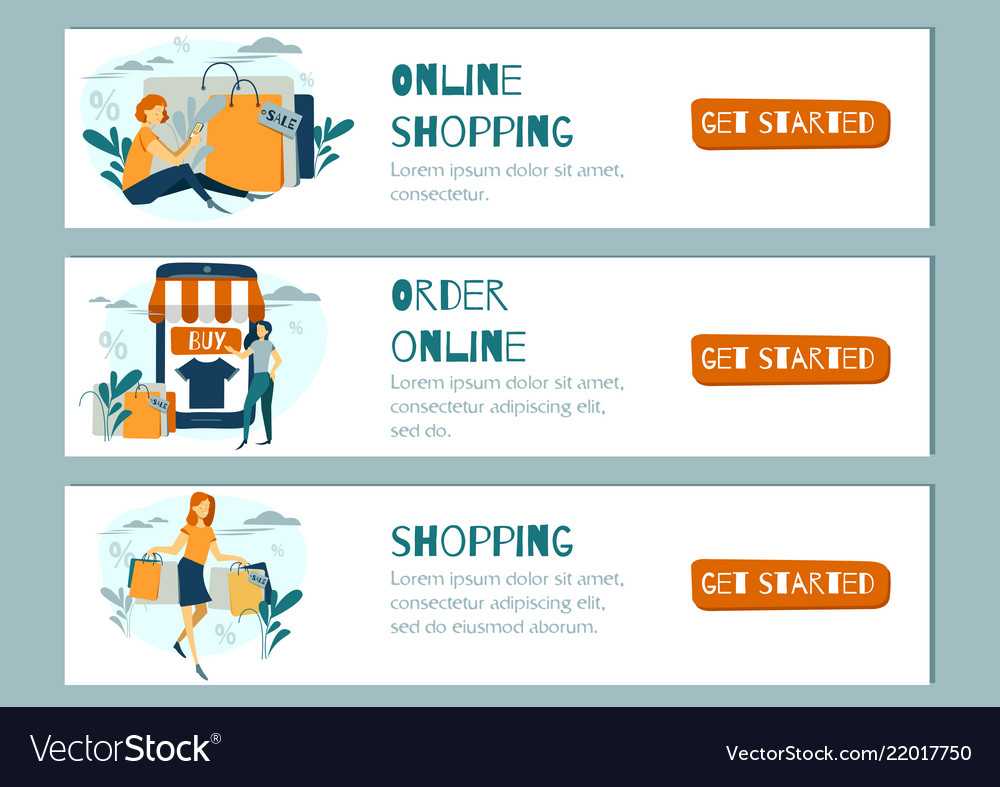 Online Shopping Banner Mobile App Template Regarding Free Online Banner Templates