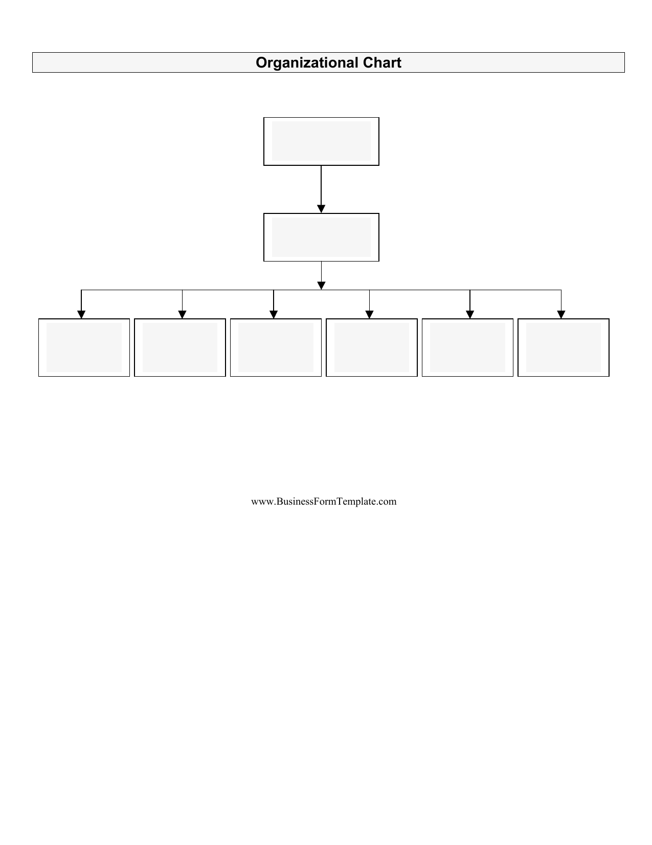 Organizational Chart Template Pdf – Cuna Intended For Free Blank Organizational Chart Template