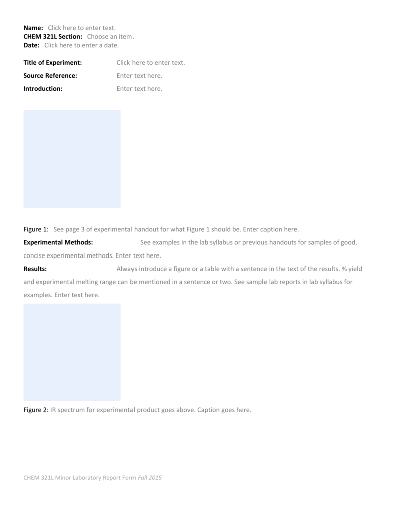 Oxidation Report Template For Ir Report Template